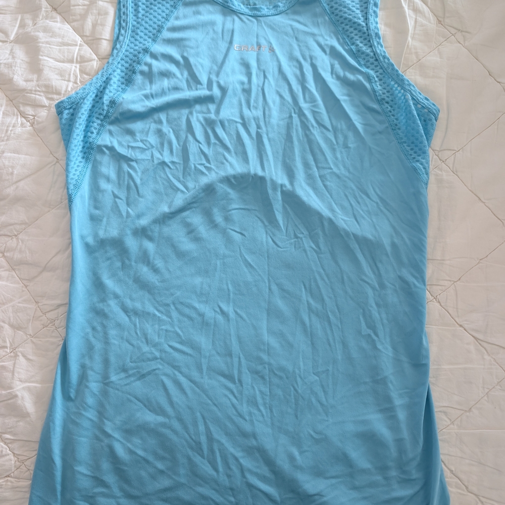 Craft Women's Blue Sleeveless Top, Sz S